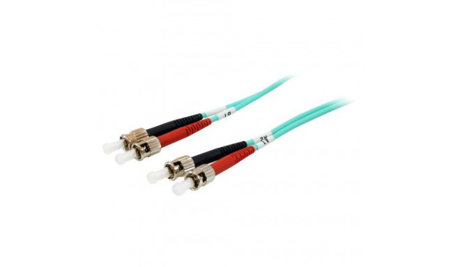 Equip ST/ST Fiber Optic Patch Cable, OM3, 3m