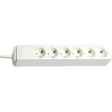 Brennenstuhl Eco-Line White 6 AC outlet(s) 1.5 m