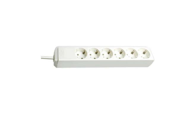 Brennenstuhl Eco-Line White 6 AC outlet(s) 1.5 m