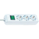 Brennenstuhl 1152320400 power extension 3 m 3 AC outlet(s) White