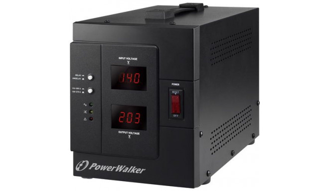 PowerWalker AVR 3000/SIV voltage regulator 230 V Black