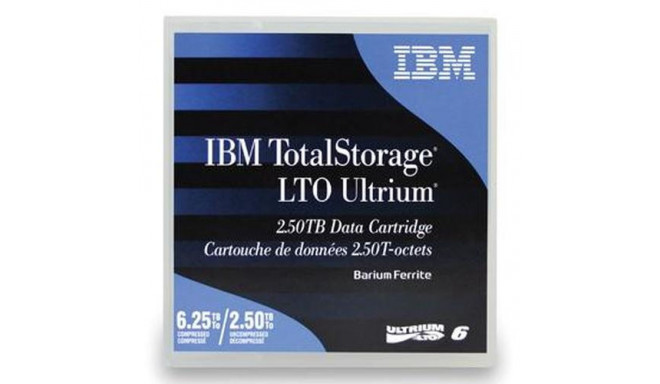 IBM LTO Ultrium 6 Blank data tape 2.5 TB