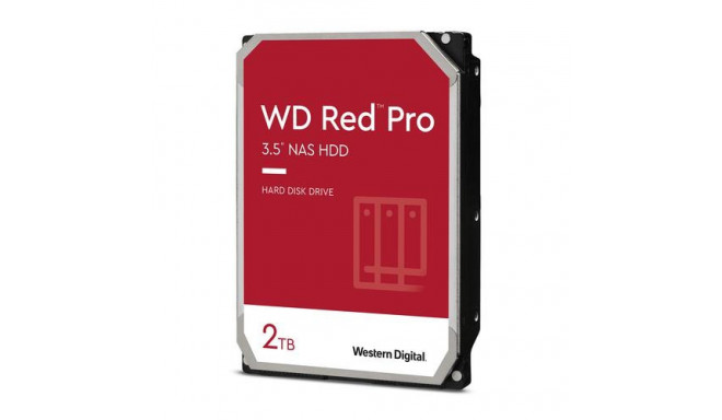 Western Digital Red Pro internal hard drive 2 TB 7200 RPM 64 MB 3.5" Serial ATA III