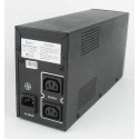 Gembird UPS-PC-652A uninterruptible power supply (UPS) Line-Interactive 0.65 kVA 390 W 3 AC outlet(s