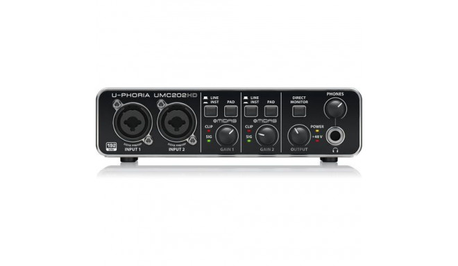 Behringer UMC202HD recording audio interface