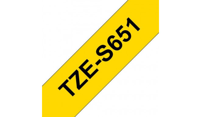 Brother TZE-S651 label-making tape TZ