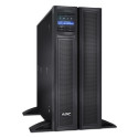 APC Smart-UPS X, Line Interactive, 3kVA, Rack/tower convertible 4U, 208V-230V, 8x C13+2x C19 IEC, Sm