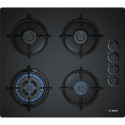 Bosch POH6B6B10 hob Black Built-in Gas 4 zone(s)