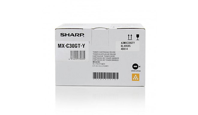 Sharp MXC30GTY toner cartridge 1 pc(s) Original Yellow