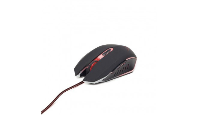 Gembird MUSG-001-R mouse Ambidextrous USB Type-A 2400 DPI