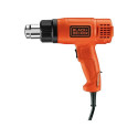 Black &amp; Decker KX1650-QS heat gun 740 l/min 600 °C 1750 W Black, Orange