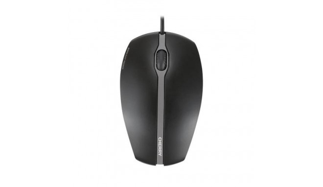 CHERRY GENTIX SILENT Corded Mouse, Black, USB