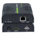 Techly IDATA HDMI-KVM2 KVM extender Transmitter &amp; receiver