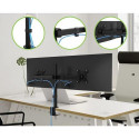 Techly 13-27&quot; Desk Stand for 2 Monitor with Clamp&quot; ICA-LCD 482-D
