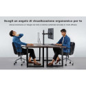 Techly 13-27&quot; Desk Stand for 2 Monitor with Clamp&quot; ICA-LCD 482-D
