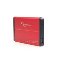 Gembird EE2-U3S-2-R storage drive enclosure HDD enclosure Red 2.5&quot;