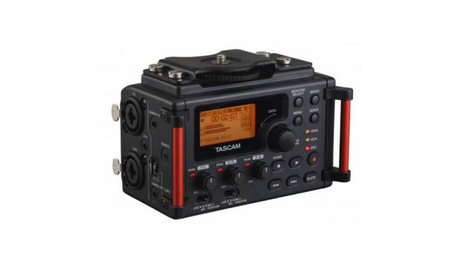 Tascam DR-60DMKII digital audio recorder Black, Red