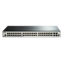 D-Link DGS-1510-52X network switch Managed L3 Gigabit Ethernet (10/100/1000) 1U Black