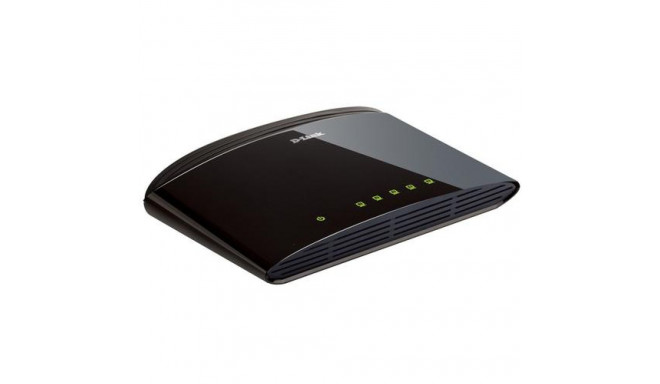 D-Link DES-1005D Unmanaged Fast Ethernet (10/100) Black