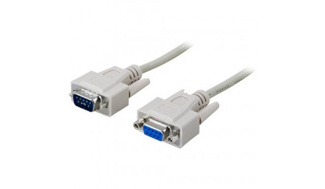 Deltaco DEL-38H serial cable Beige 15 m