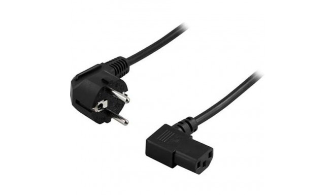 Deltaco DEL-111B power cable Black 5 m C13 coupler