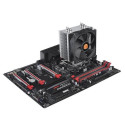 Thermaltake Contac 9 Processor Cooler 9.2 cm Aluminium, Black