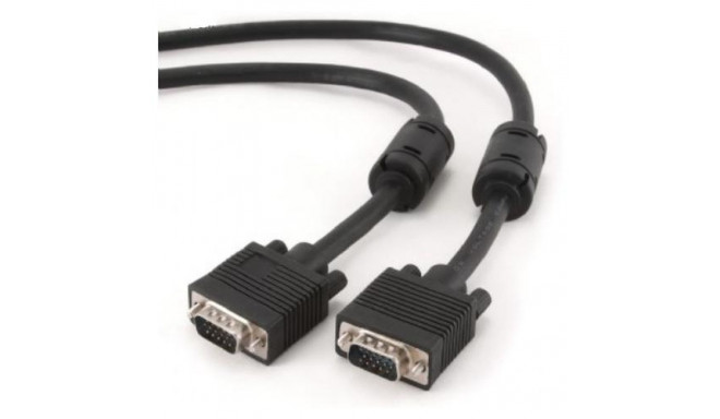 Gembird CC-PPVGA-15M-B VGA cable VGA (D-Sub) Black