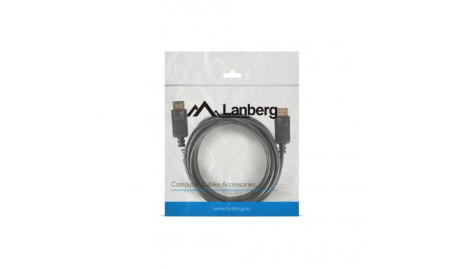 Lanberg CA-DPDP-10CC-0030-BK DisplayPort cable 3 m Black