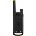 Motorola Talkabout T82 Extreme Quad Pack two-way radio 16 channels Black, Orange