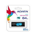 ADATA UV320 USB flash drive 64 GB USB Type-A 3.2 Gen 1 (3.1 Gen 1) Black, Blue