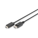 Digitus DisplayPort Adapter Cable, DP - HDMI type A