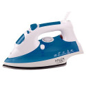 Adler AD 5022 Dry &amp; Steam iron Ceramic soleplate 2200 W Blue, White