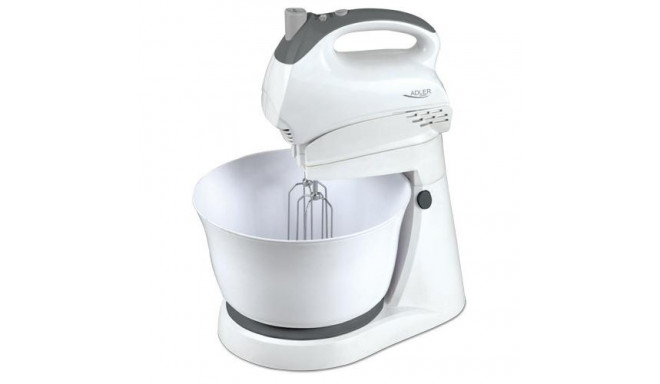 Adler AD 4202 Stand mixer 300 W White