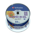 Verbatim 97693 blank DVD 8.5 GB DVD+R DL 50 pc(s)