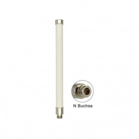DeLOCK 89440 network antenna Omni-directional antenna N-type 8 dBi ...