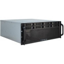 Inter-Tech 4U-4408 Rack Black, Silver
