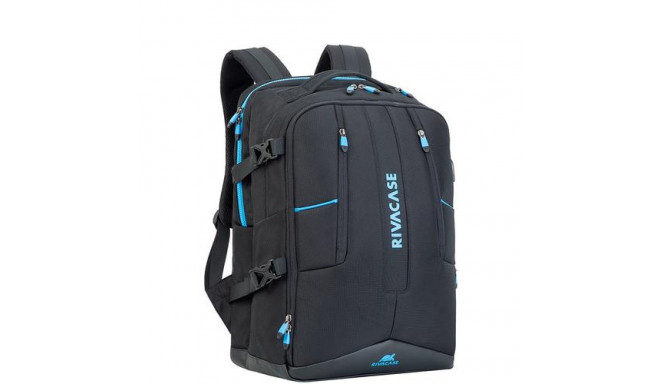 Rivacase 7860 43.9 cm (17.3") Backpack case Black, Blue