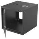 Intellinet Network Cabinet, Wall Mount (Basic), 9U, Usable Depth 500mm/Width 485mm, Black, Flatpack,