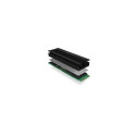ICY BOX IB-M2HS-70 Solid-state drive Heatsink/Radiatior Black 1 pc(s)