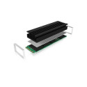 ICY BOX IB-M2HS-70 Solid-state drive Heatsink/Radiatior Black 1 pc(s)