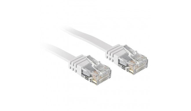 Lindy 3m Cat.6 networking cable White Cat6