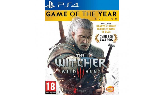 BANDAI NAMCO Entertainment The Witcher 3: Wild Hunt Game of the Year Edition, PS4 PlayStation 4