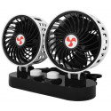 LTC double ventilator 12V 2x5"