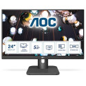 AOC E1 24E1Q computer monitor 60.5 cm (23.8&quot;) 1920 x 1080 pixels Full HD LED Black