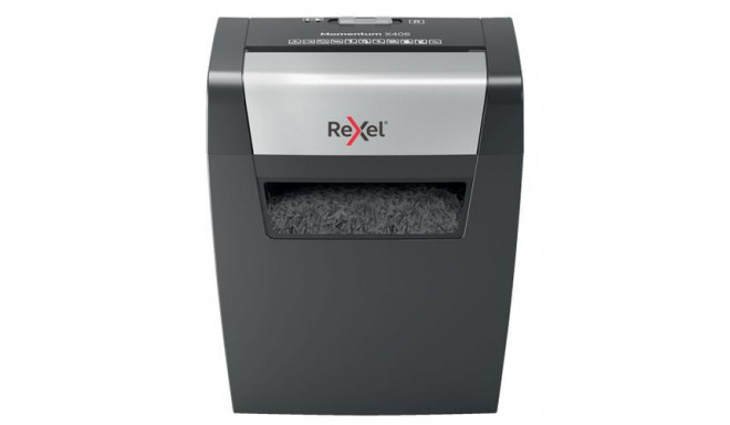 Rexel Momentum X406 paper shredder Particle-cut shredding Blue, Grey