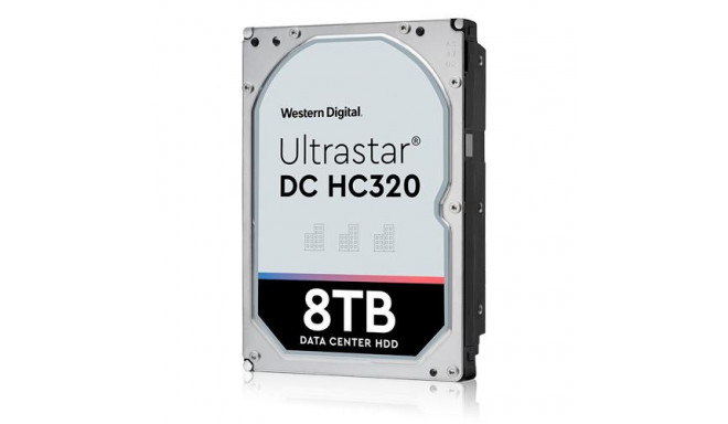 Western Digital Ultrastar DC HC320 internal hard drive 8 TB 7200 RPM 256 MB 3.5&quot; Serial ATA