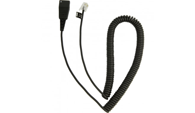 "Jabra Anschlusskabel QD auf RJ10 - spiral für Lucent & Cisco"