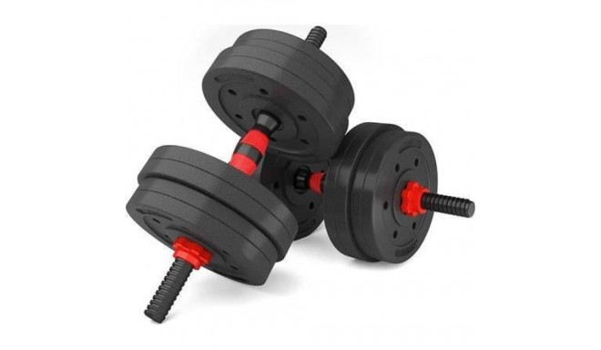 HMS Dumbbells SGP15 bituminous 2 x 7.5 kg