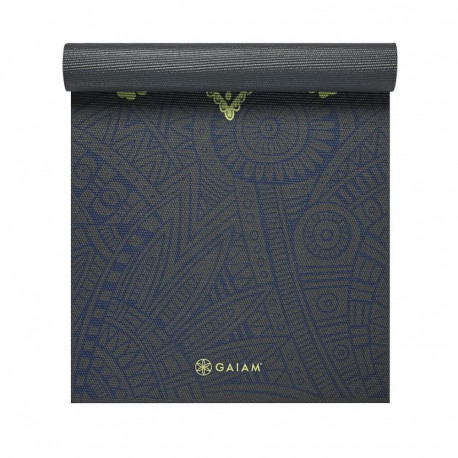 Gaiam yoga mat "SUNDIAL LAYERS" 6mm 62432