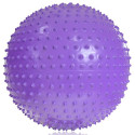 Gym ball with massage PROFIT 55cm purple DK 2104